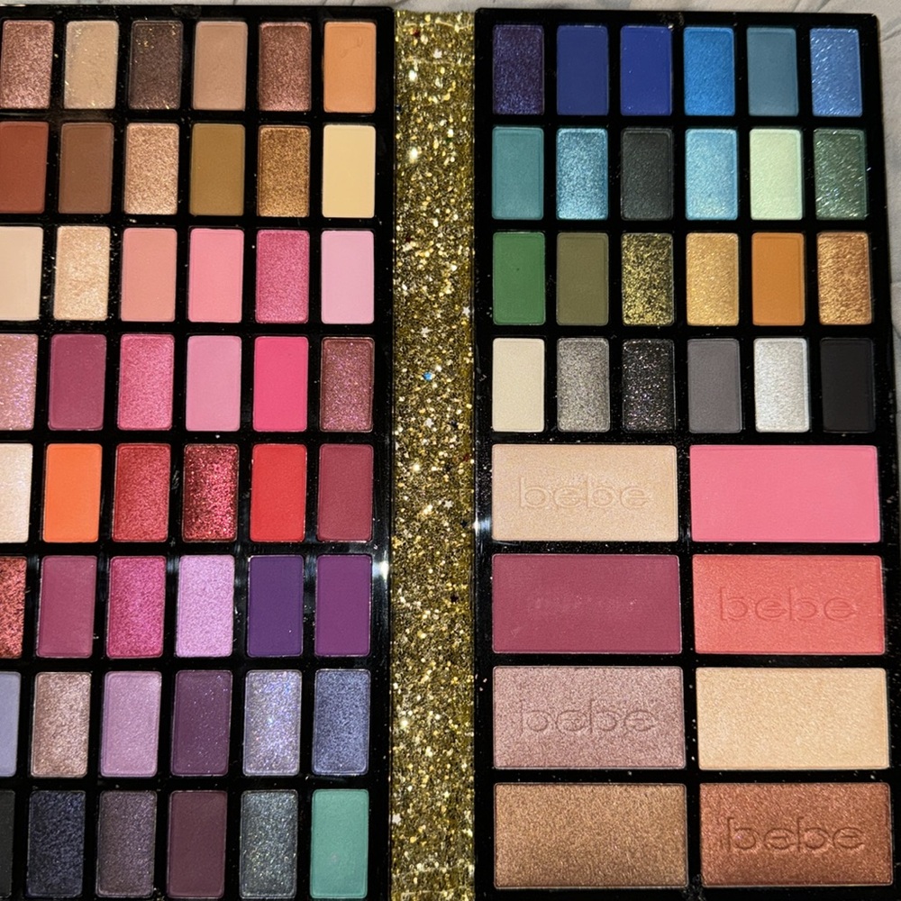 Bebe blush, highlight and eyeshadow palette